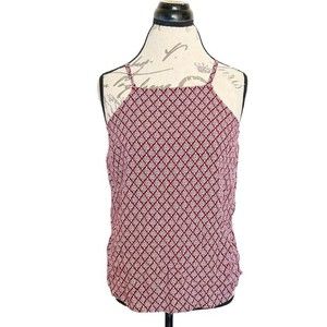 Old Navy Womens Blouse Print Tank Top Sleeveless Size XS Beach Boho Bohemian
